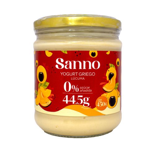 YOGURT GRIEGO LUCUMA SANNO 450GR