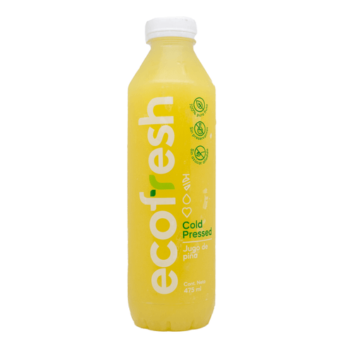 ECOFRESH BEBIDA COLD PRESSED PIÑA 475 ML