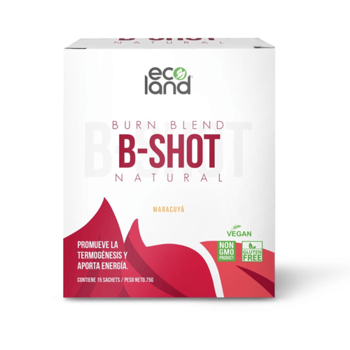 ECOLAND B-SHOT MARACUYA 75GR 15 SACHETS