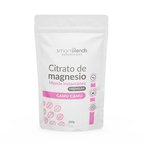 SMART BLENDS CITRATO DE MAGNESIO CON CAMU CAMU 200G