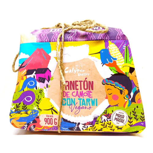 PANETON VEGANO DE CAMOTE CON TARWI CALYPSO 900GR