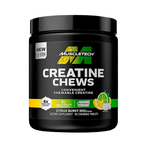CREATINA MASTICABLES CITRUS BURST LAB NUTRITION X90TAB