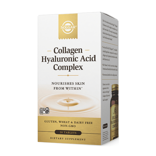 COLLAGEN HYALURONIC ACID (COLAGENO HIALURONICO) 120MG SOLGAR 30TAB
