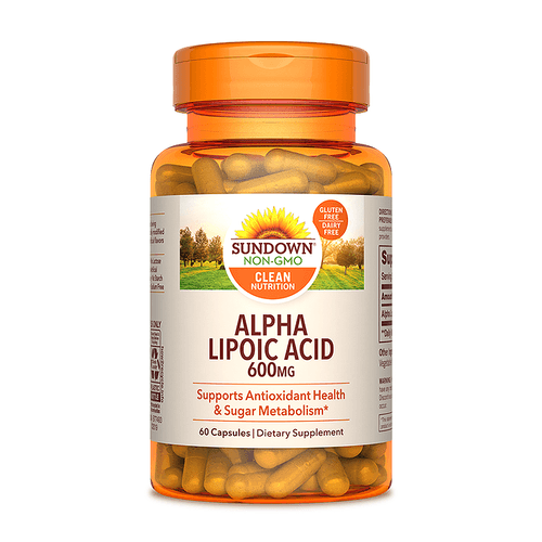 ALPHA LIPOIC ACID SUNDOWN NATURALS 600MG
