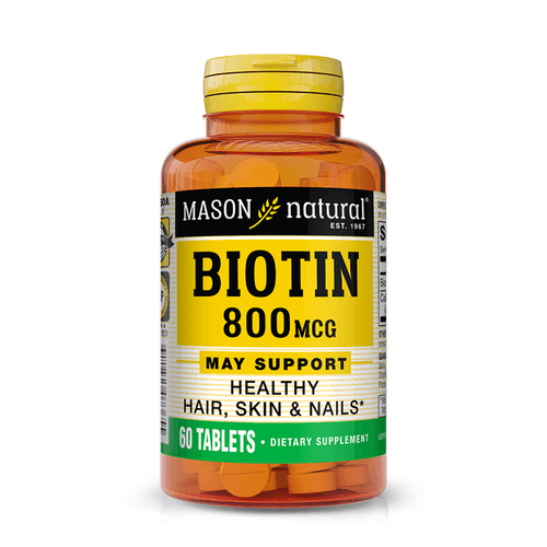 BIOTINA MASON NATURAL X800MCG X60TABLETAS