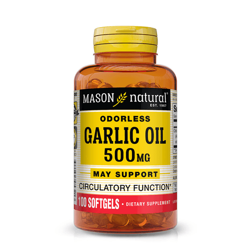 ACEITE DE AJO MASON NATURAL X500MG X100SOFTGELS