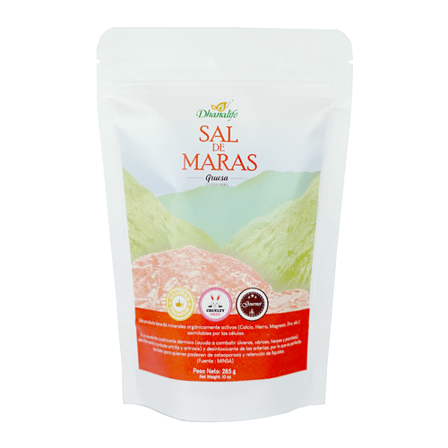 SAL DE MARAS GRUESA DHANALIFE BOLSA ECOLOGICA 285G