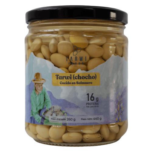 CHOCHO GRANOS SELECTOS DE TARWI EN SALMUERA TARWI FOODS 260G