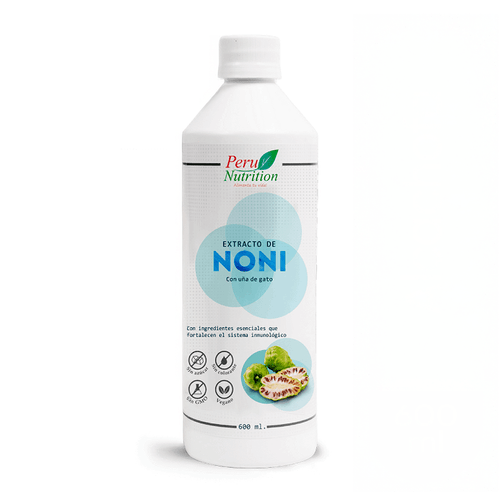 EXTRACTO DE NONI CON UÑA DE GATO PERU NUTRITION 600ML