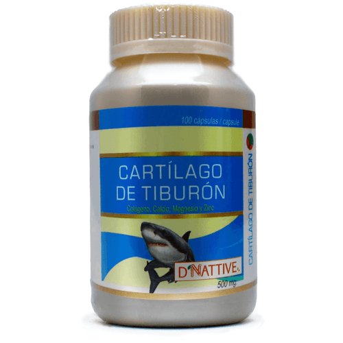 CARTILAGO DE TIBURON 100 CAPSULAS D'NATTIVE