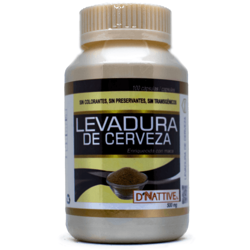 LEVADURA DE CERVEZA  100 CÁPSULAS D'NATTIVE