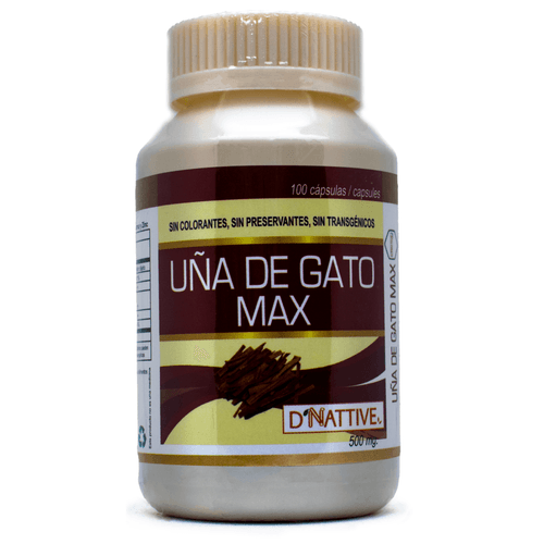 UÑA DE GATO MAX  100 CÁPSULAS D'NATTIVE