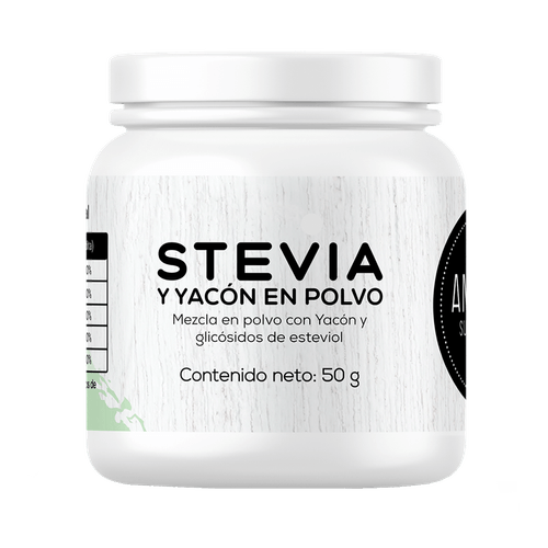 STEVIA CON YACON AMARU 50GR