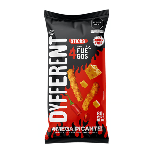 STICK 4 FUEGOS DYFFERENT 80 GR