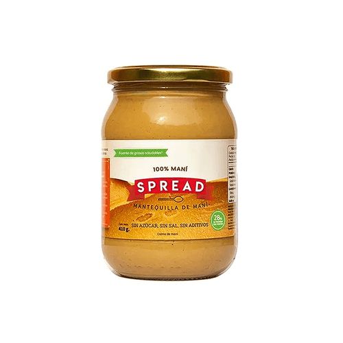 SPREAD MANTEQUILLA DE MANI 410GR