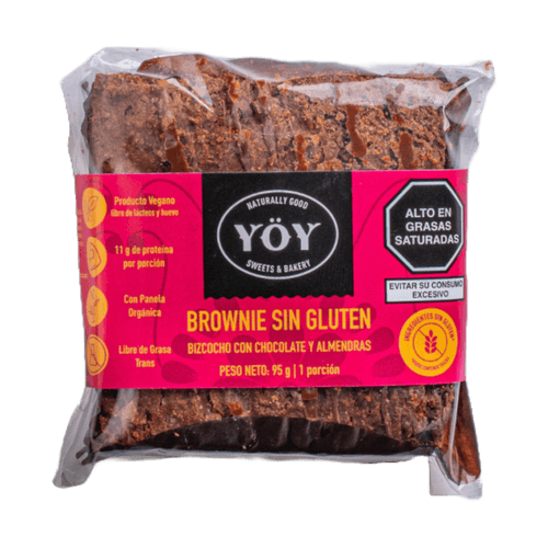 YOY BROWNIE LIBRE DE GLUTEN
