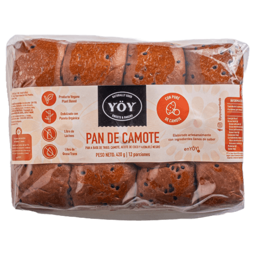 PAN DE CAMOTE YOY X12 UND
