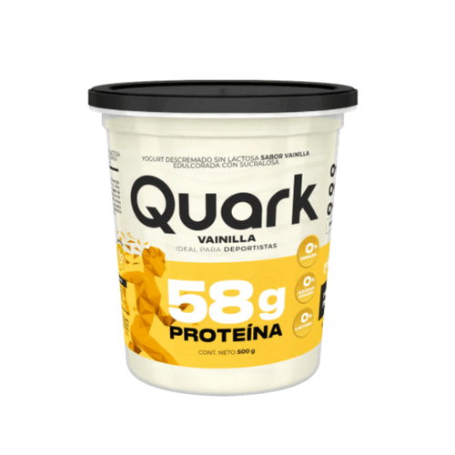 YOGURT PROTEICO SABOR VAINILLA VAKIMU QUARK 500ML