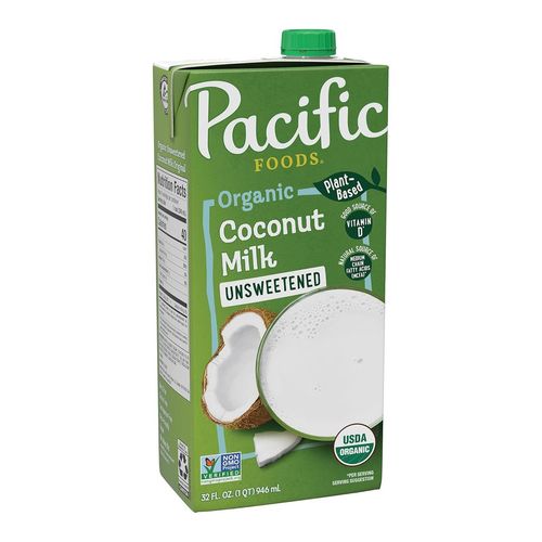 BEBIDA DE COCO ORGANICA ORIGINAL PACIFIC FOODS SIN AZUCAR 946ML