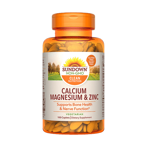 CALCIO MAGNESIO Y ZINC SUNDOWN 100 CAPS