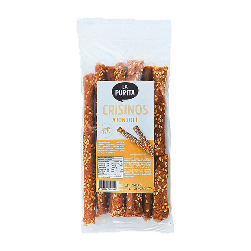CRISINOS AVENA CON AJONJOLI LA PURITA 80GR