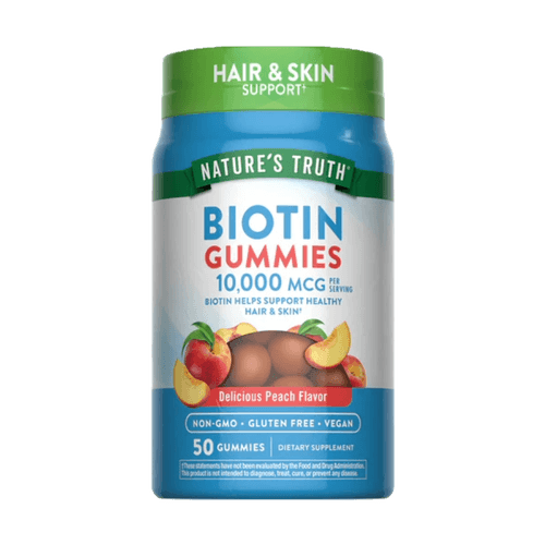 BIOTINA 10,000 MCG NATURES TRUTH  50 GOMITAS