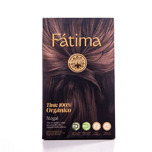 FATIMA TINTE HENNA ORGANICO NOGAL