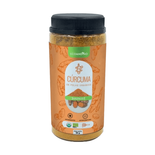 CURCUMA EN POLVO ORGANICO ECOANDINO 55GR