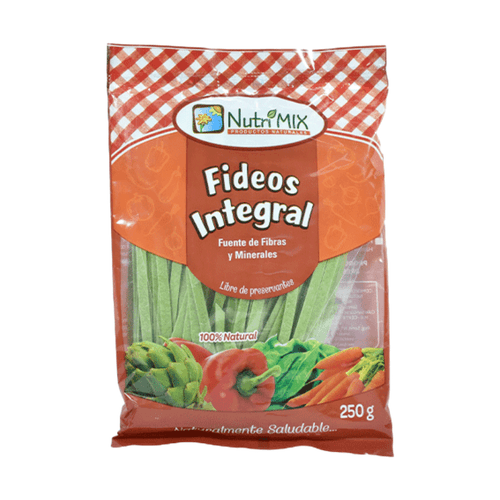 FIDEOS INTEGRAL NUTRI MIX 250GR