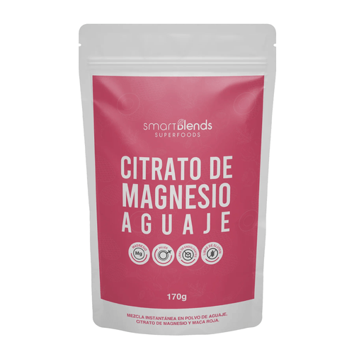 CITRATO DE MAGNESIO CON AGUAJE SMART BLENDS 170GR