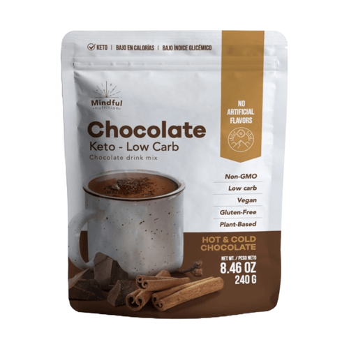 CHOCOLATE EN POLVO KETO MINDFUL 240GR