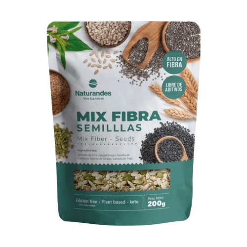 MIX FIBRA SEMILLAS NATURANDES 200GR