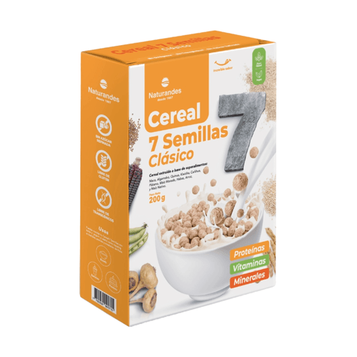 CEREAL 7 SEMILLAS CLASICO NATURANDES 200GR