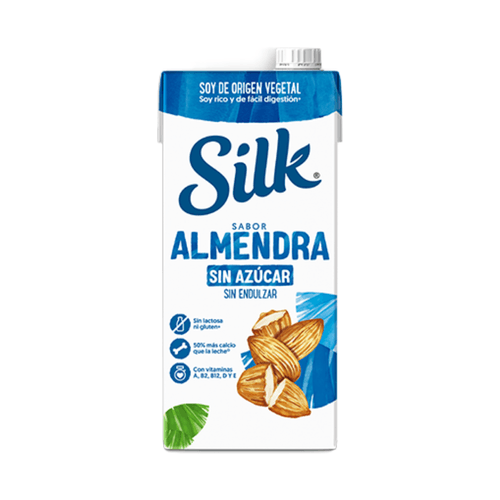 BEBIDA DE ALMENDRA SIN AZUCAR SILK 946ML