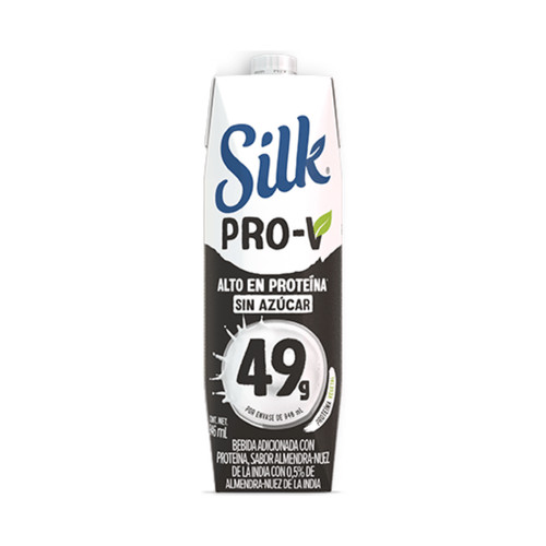 BEBIDA DE ALMENDRA SIN AZUCAR ALTO EN PROTEINA SILK 946 ML
