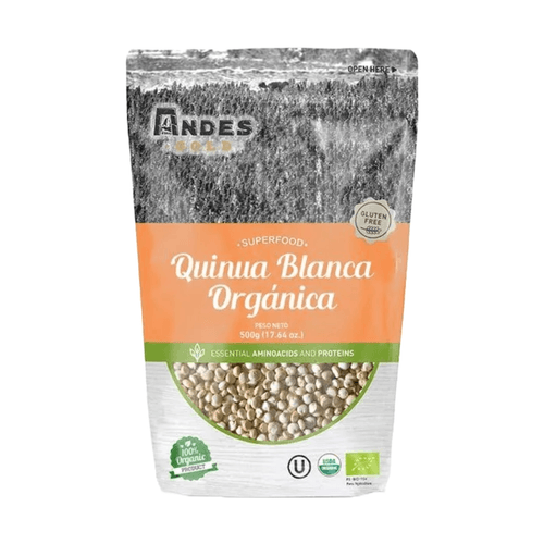 QUINUA BLANCA ORGANICA ANDES GOLD 500GR