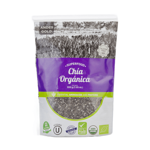 CHIA ORGANICA  ANDES GOLD 200GR