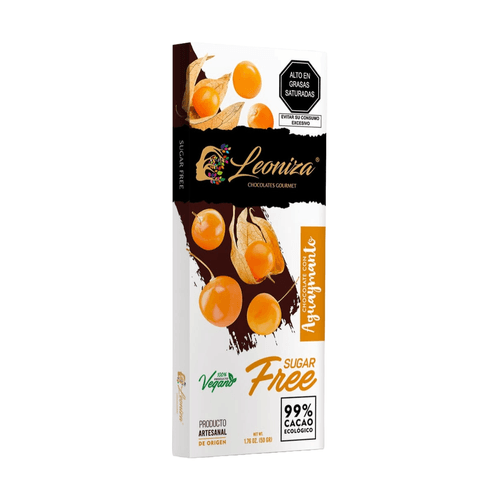 CHOCOLATE CON AGUAYMANTO LEONIZA 50GR