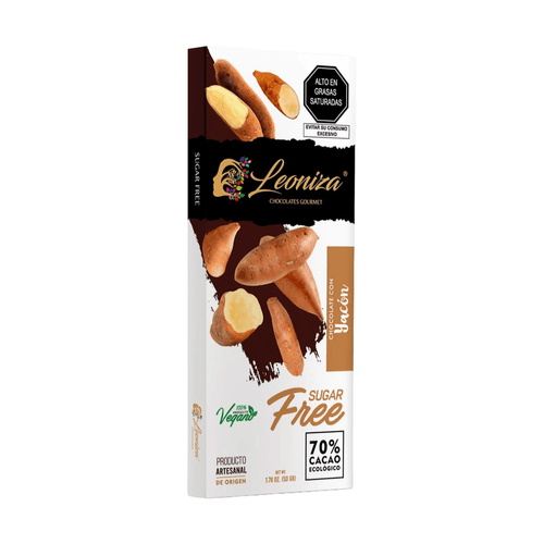 CHOCOLATE CON YACON LEONIZA 50GR