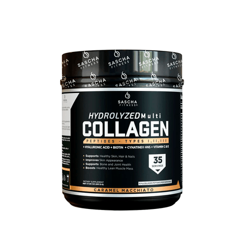 SASCHA FITNESS MULTI COLLAGEN CARAMEL MACHIATTO