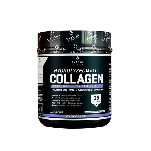 SASCHA FITNESS MULTI COLLAGEN CHOCOLATE