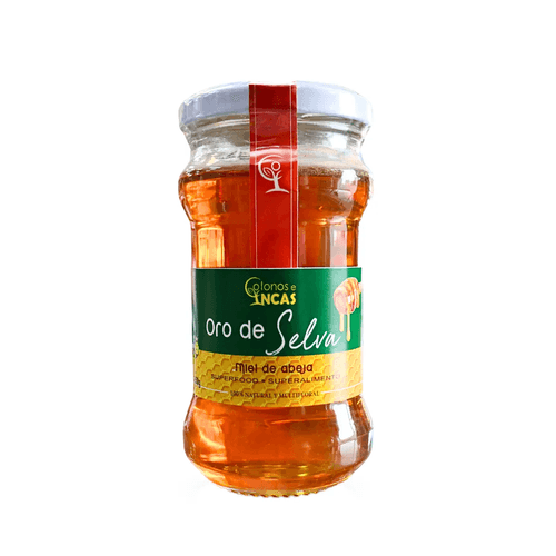 COLONOS E INCAS ORO DE SELVA MIEL DE ABEJA 250G