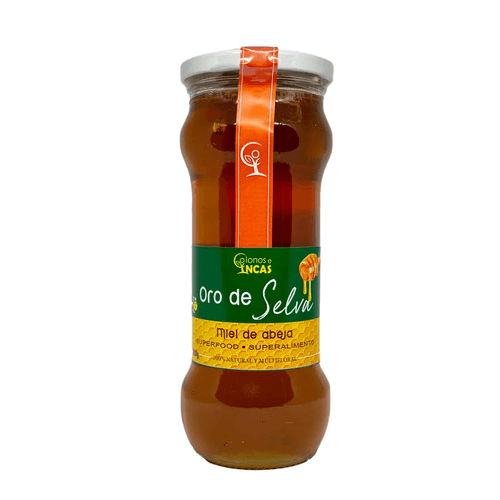 COLONOS E INCAS ORO DE SELVA MIEL DE ABEJA 500G