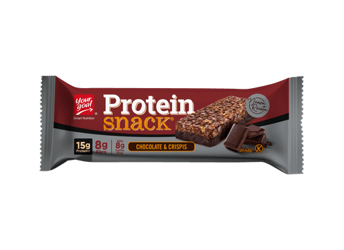 YOUR GOAL PROTEIN SNACK CHOCOLATE & CRISPIS 42GR