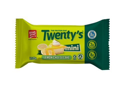 MINI TWENTY'S BARRA DE LEMON CHEESECAKE 25GR