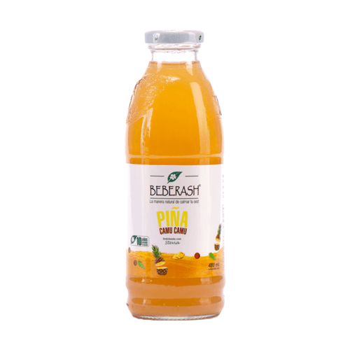 BEBERASH PIÑA CAMU CAMU STEVIA 480ML