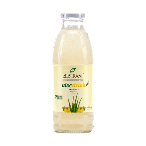 BEBERASH ALOE DRINK PIÑA DIET 480ML