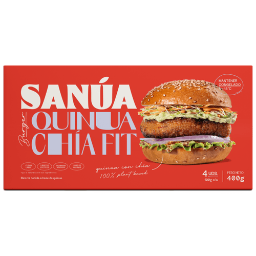 SANUA QUINUA BURGER X 400G