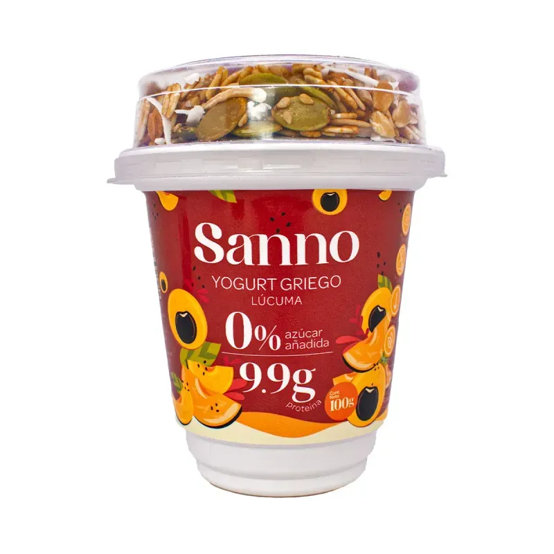 YOGURT CON GRANOLA LUCUMA
