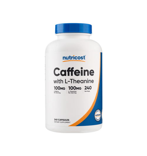 CAFFEINA CON L-THEANINA NUTRICOST 240CAPS